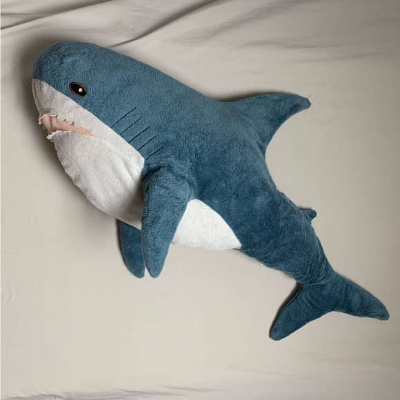 Giant Shark Plush Stuffed Animal TikTok Toy Soft Reading Pillow Lovey Ocean Cozy - Picture 5 of 11